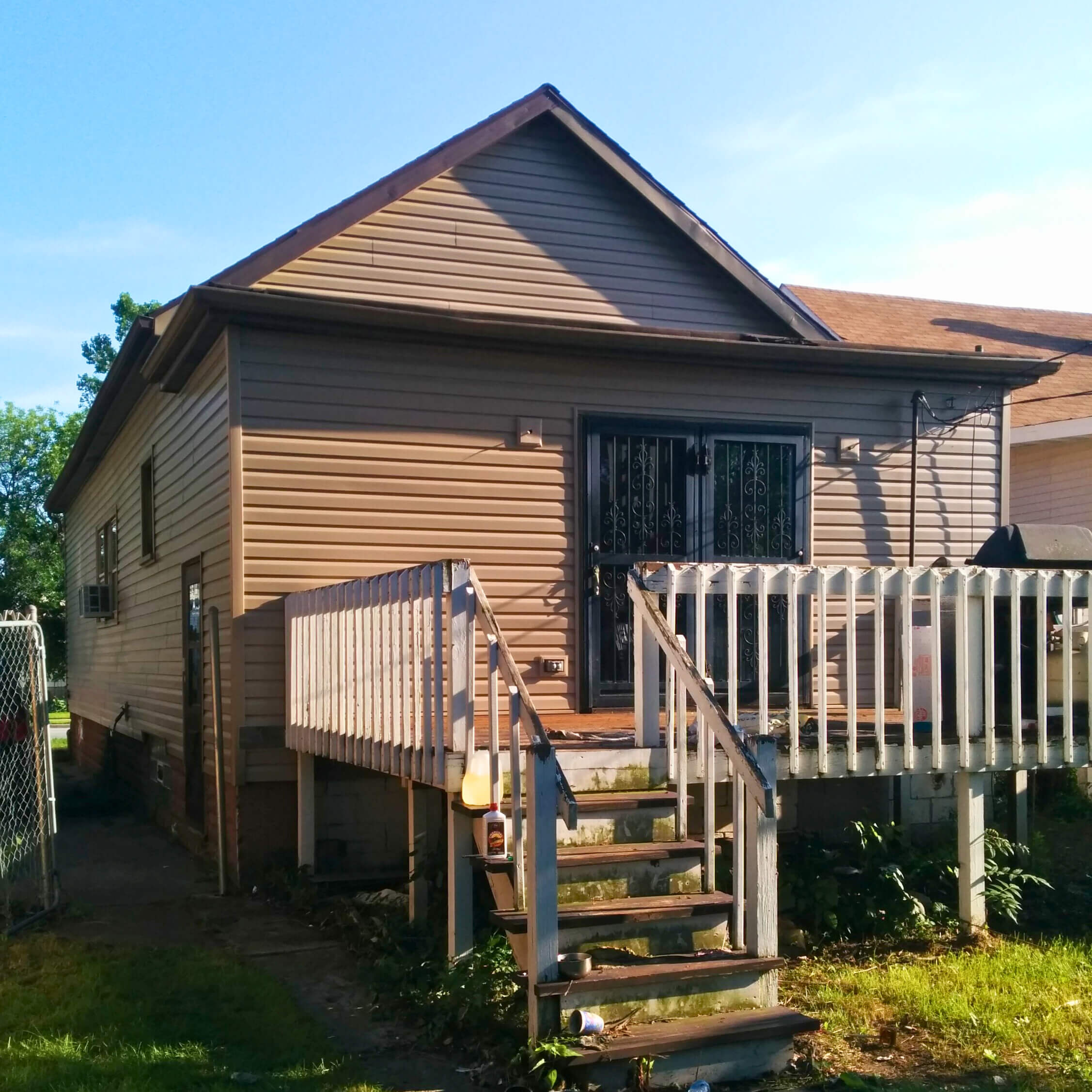 Roof after hail damage restoration
